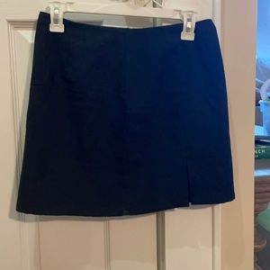 Tight black skirt